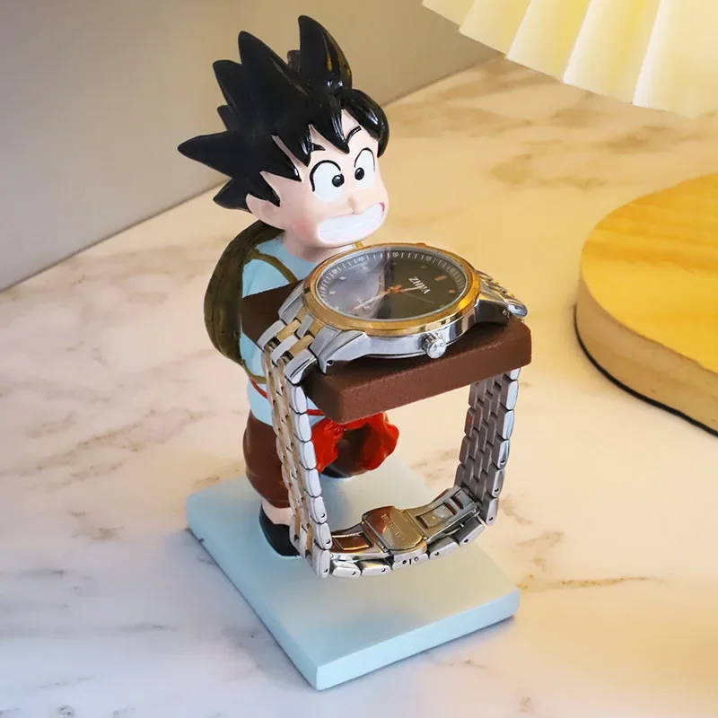 Nowy Model Dragon Ball figurki Anime gablota na zegarki syn Goku figurki dekoracja żywiczna zwierząt ozdoby zabawki dla dzieci prezent dla fanów