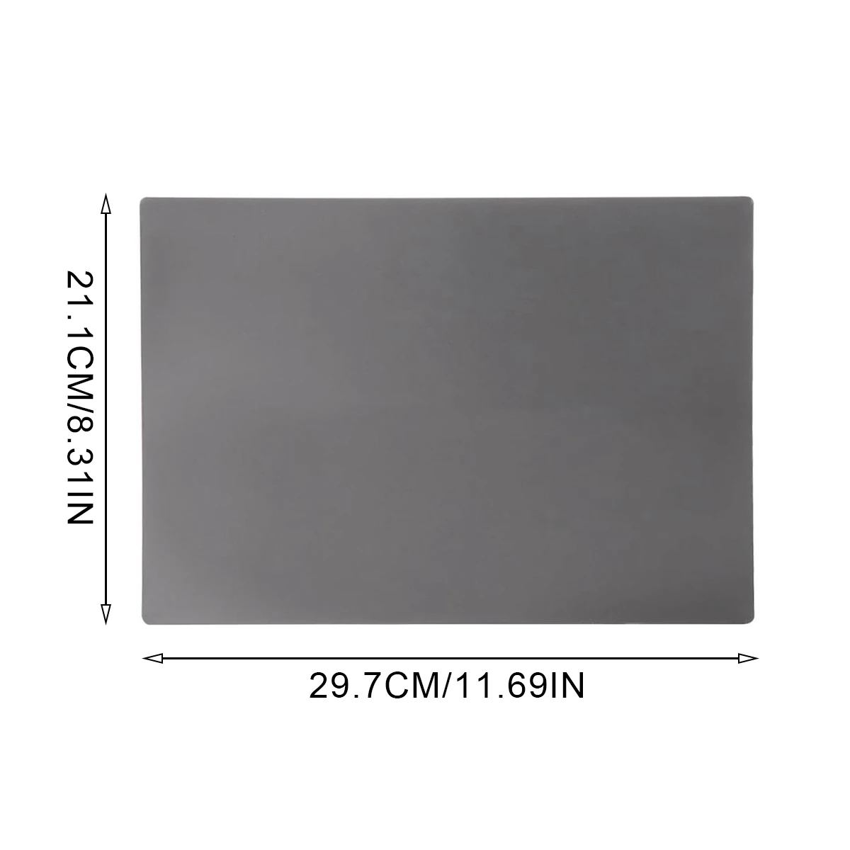 Engraved Stamp Pad Laser Rubber Sheet Wear Resistant A4 Size 297 X 211 X 2.3mm Thick Pad