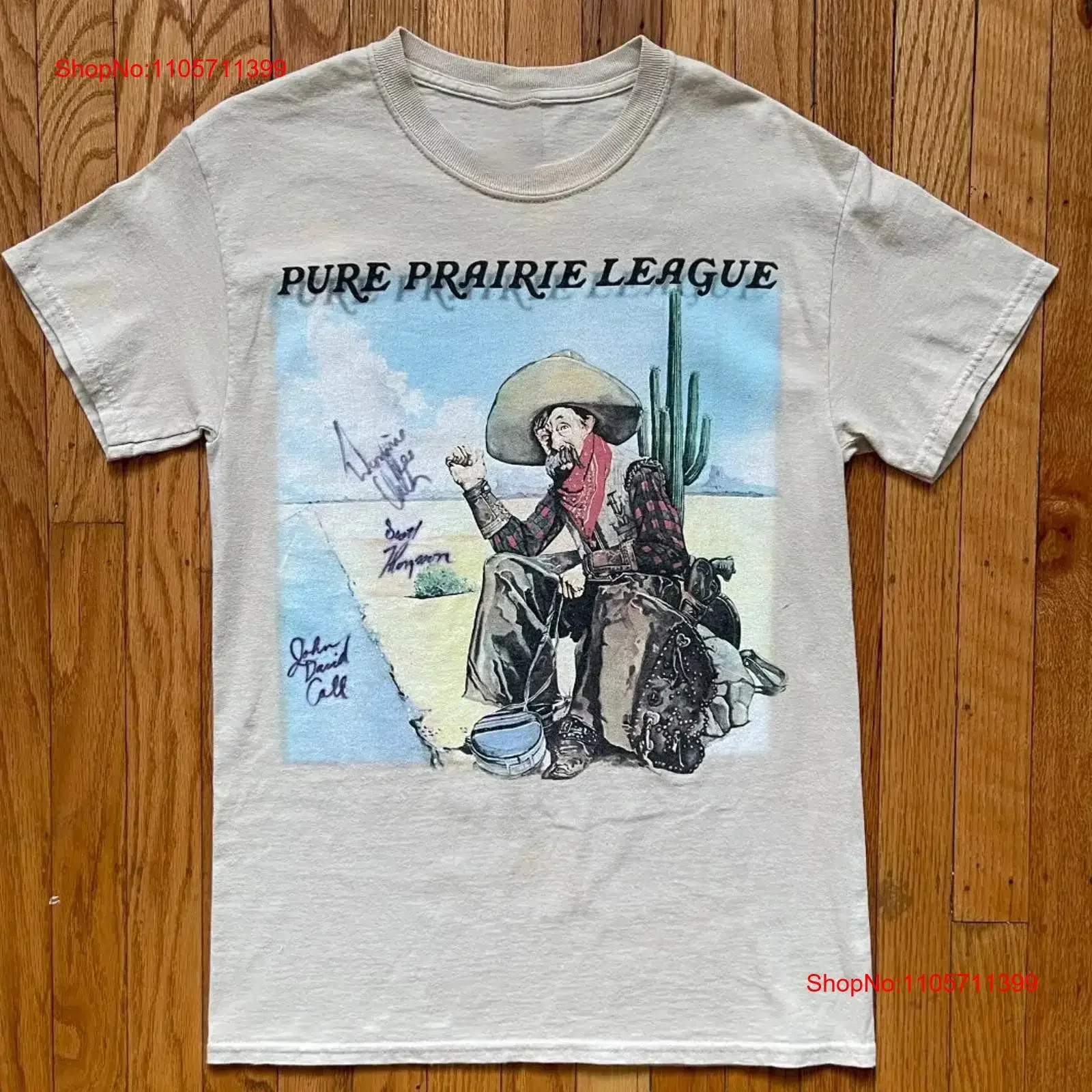 Vintage Pure Prairie League Band T shirt All Size S to 5XL PA007 long or short sleeves vintage Washed designer clothes