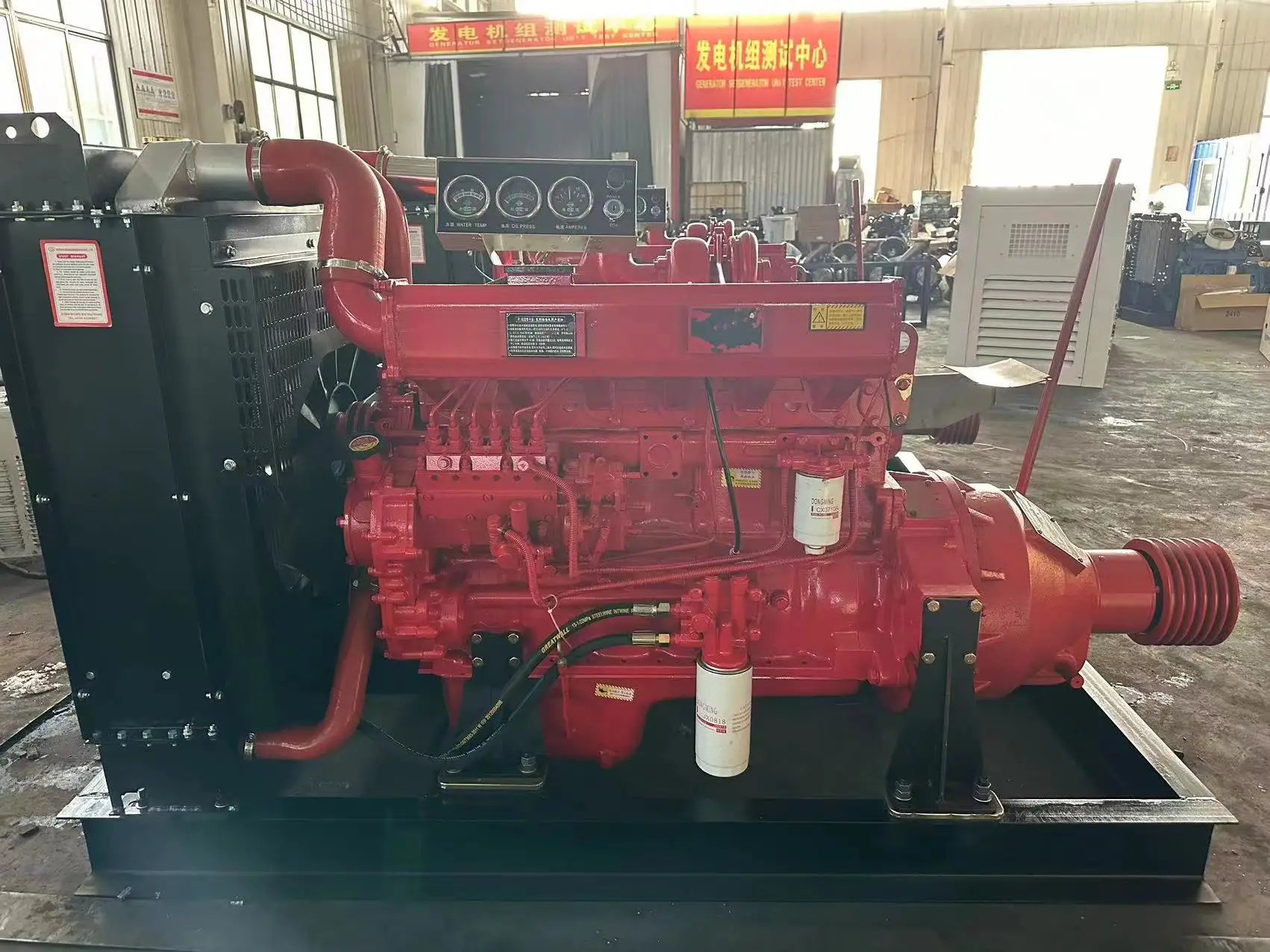 

Дизельный двигатель Weichai Ricardo R6105IZLP, 140 кВт, 175 кВА, 190 л.с., 2000 об/мин, 6-цилиндровый дизельный двигатель с водяным охлаждением и сцеплением