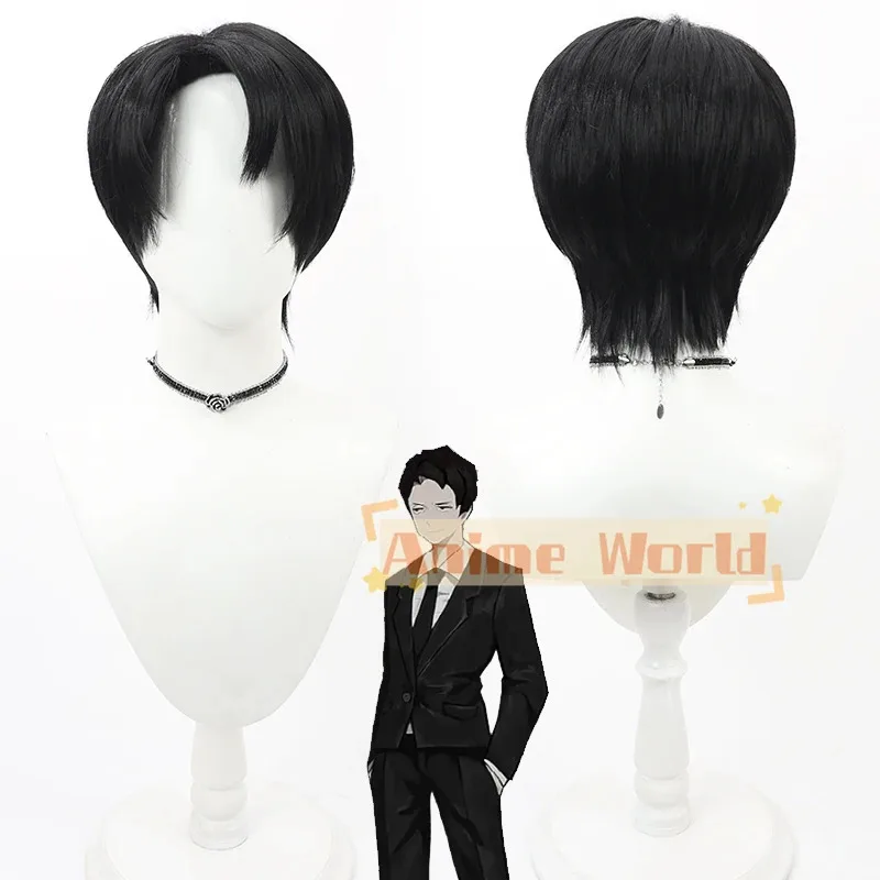 2025 11 Juego Biblioteca de Ruina Roland Cosplay Peluca Halloween Pelo Sintético Calor