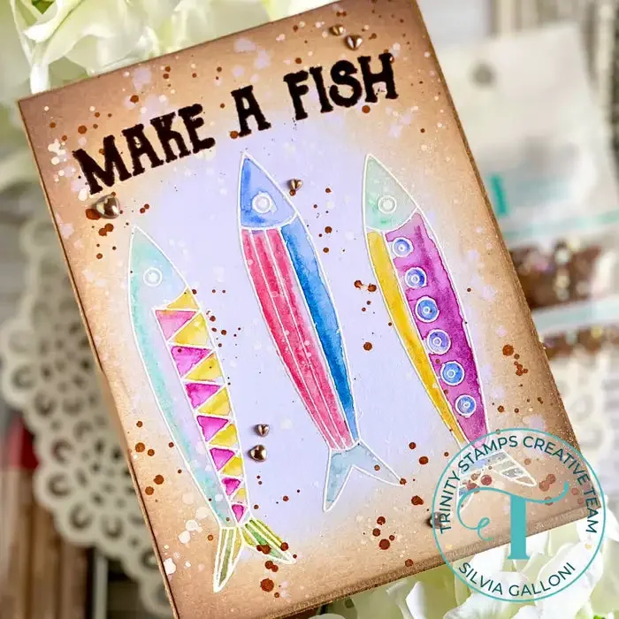 Sardine Surprise Metal Cut dies and Stamps for DIY Scrapbooking Photo Album Embossing Decorative Paper Cards