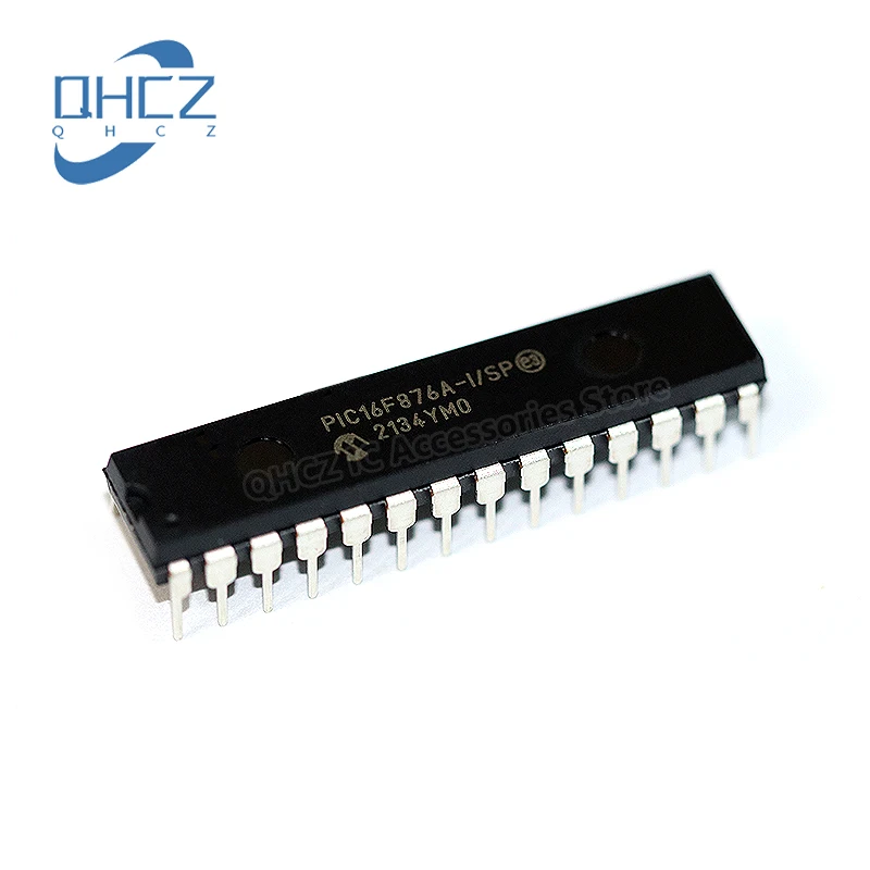 1pcs PIC16F876A-I/SP PIC16F876A 16F876A PDIP-28 New Original Integrated circuit IC chip Microcontroller Chip MCU In Stock