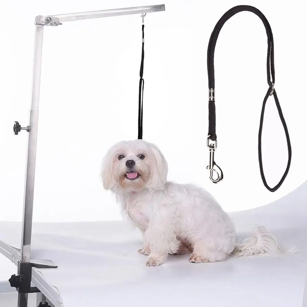 Grooming Table Adjustable Arm Bath Puppy Safety Leash Dogs Accessories Pet Grooming Rope Pet Loop Lock Restraint Rope