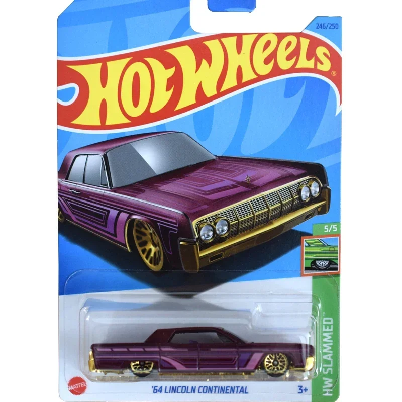 Mattel heiße räder auto 1/64 juguetes jungen spielzeug für kinder druckguss 23 q fall lincoln kontinentale porsche turbo barbie corvette