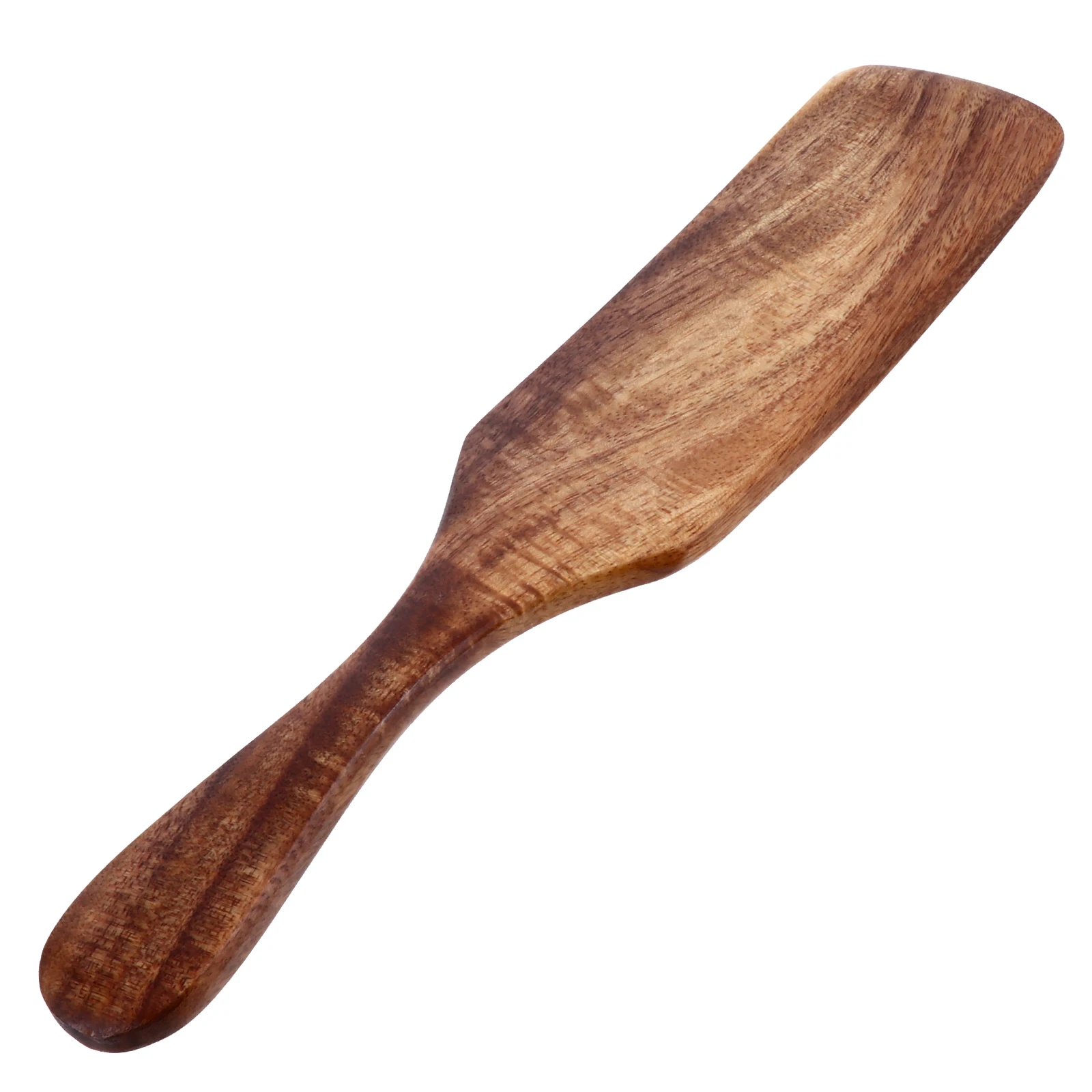 

Long H Wooden Spatula 28cm Brown Kitchen Turner Cooking Tool Multifunction utensils for home restaurant