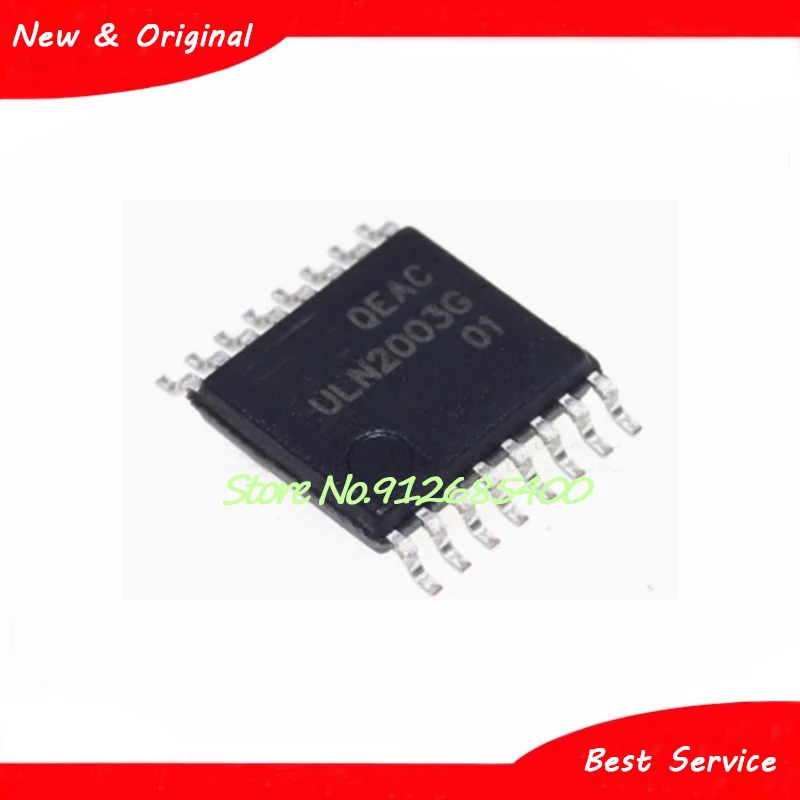 10 Pcs/Lot ULN2003G-P16-R ULN2003G TSSOP16 New and Original In Stock