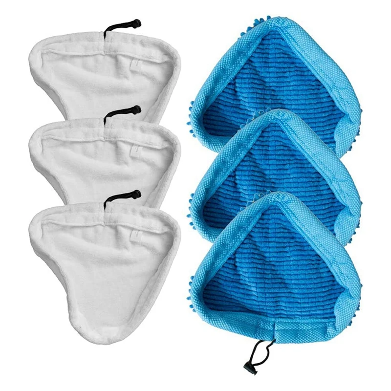 Vax、S86-SF-CC、s7、ウレタン、h20、hd、h20x5、vvilelda、dranay、vytronix、stm01、genie neo用のスチームモップパッド、ほとんどの6個に適合