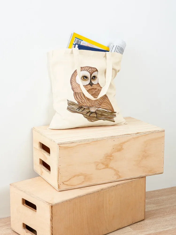 Eagle owl Tote Bag shopper bags for women tote bags men Women's handbag Beach bag