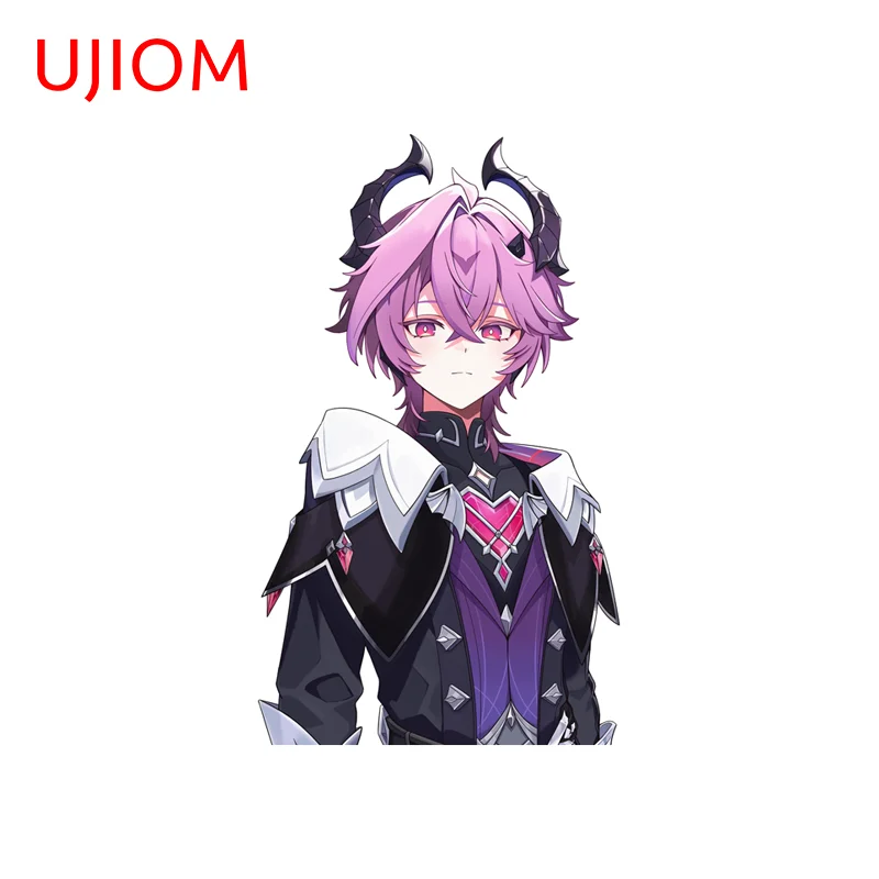 UJIOM Trendy Genshin Impact Durin Wall Sticker Exquisite Tendy Eye Catching Occlusion Scratch PVC Decal Decoration Chambre