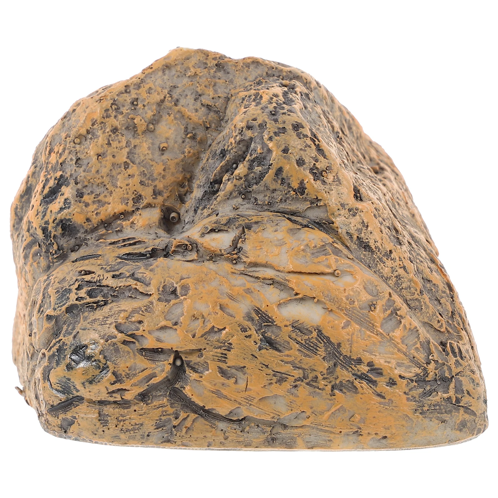 Creative Stone Key กล่องเรซิ่นซ่อนสวนกลางแจ้งความปลอดภัย Vintage Key Hider Rock Shape คอนเทนเนอร์ปกปิดสําหรับ Yard