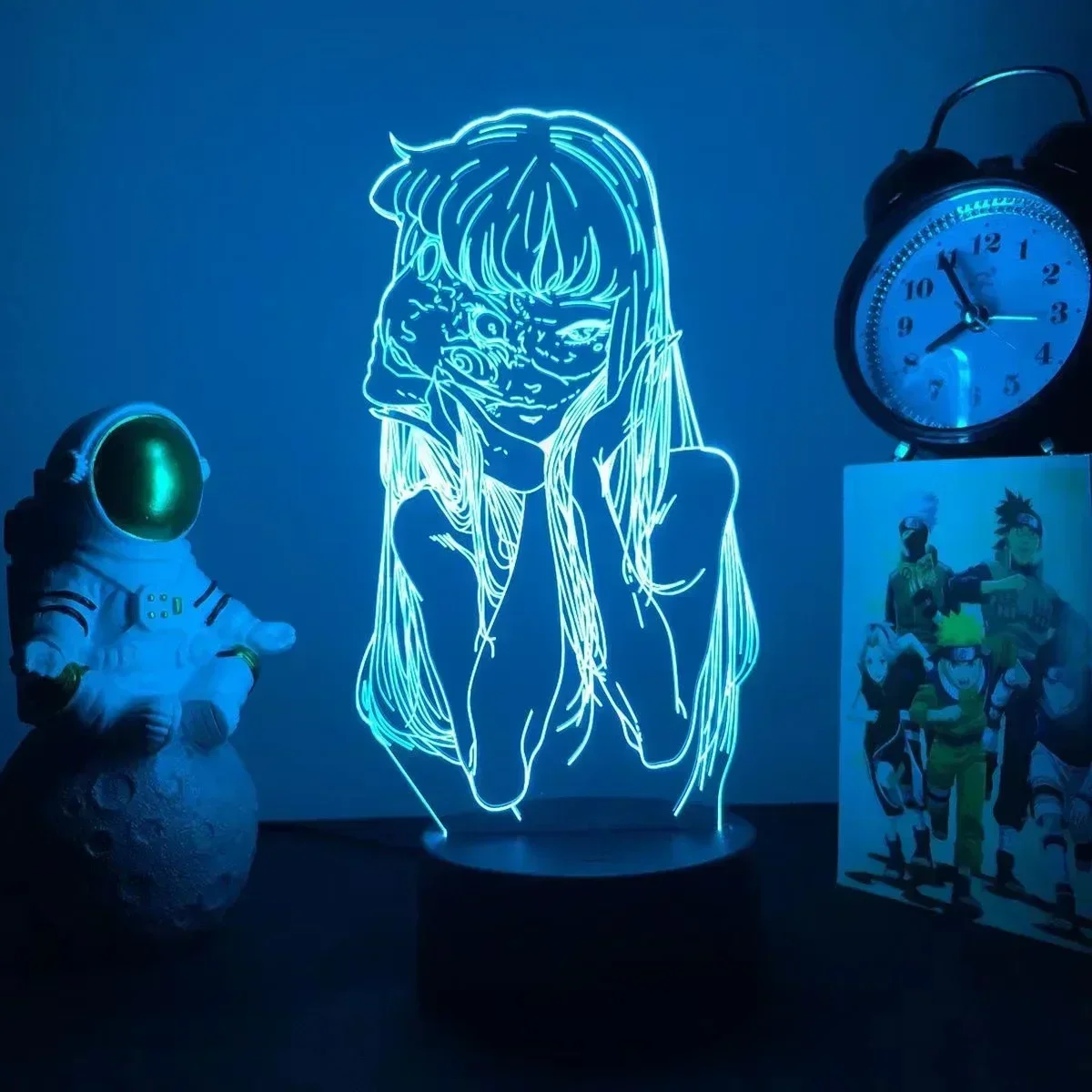 

16 Colors Anime 3d Lamp Junji Ito Collection Tomie for Bedroom Decor Junji Ito Birthday Gift Manga Collection Led Night Light