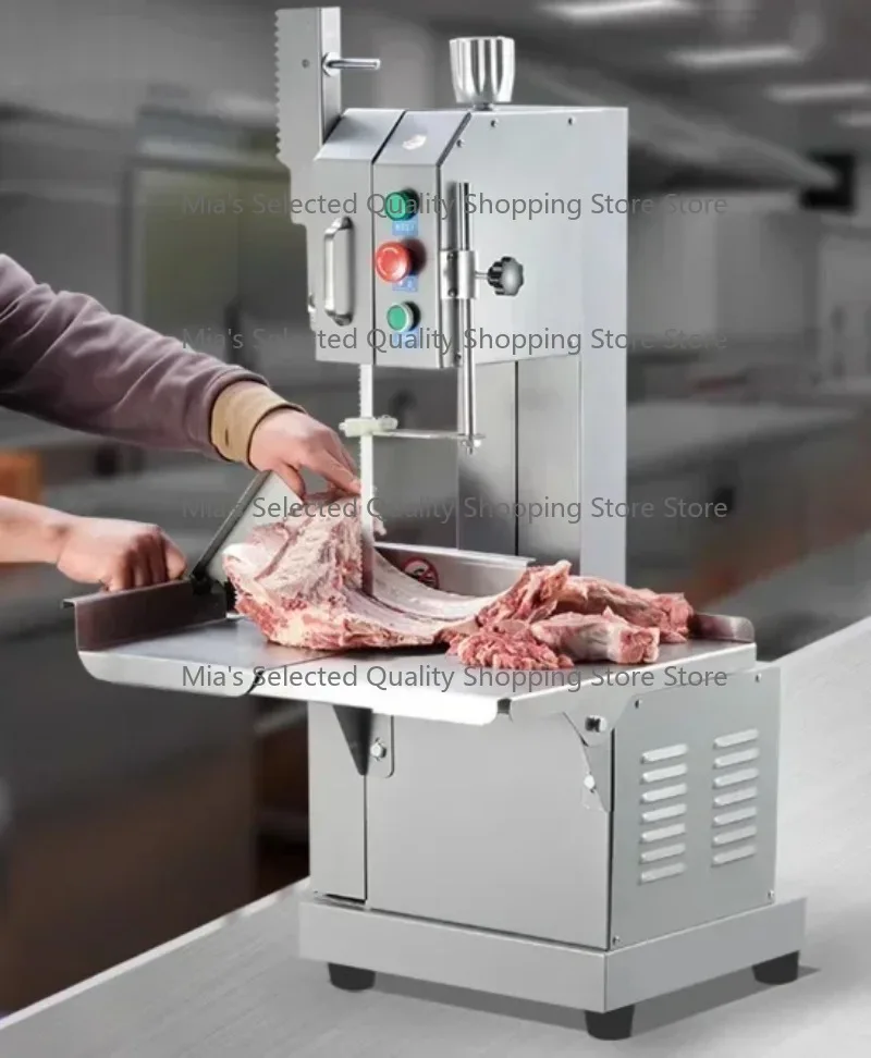 Multi-Functional Saw Machine Commercial Automatic Meat Cutter Fresh/Frozen Goat Slicer Butcher Boy for Kitchen & Restaurant Use
