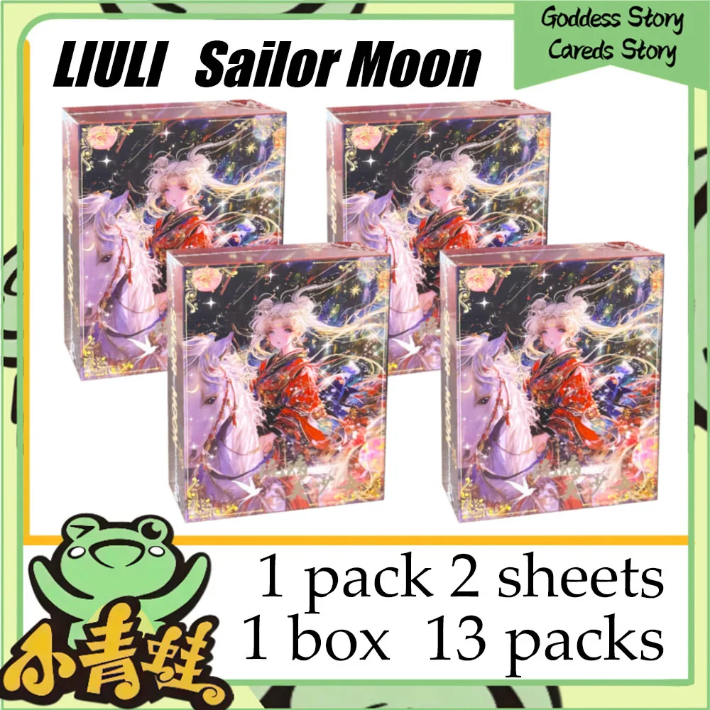 

Sailor Moon Cards Goddess Anime Collection Cards Mistery Box Board Games Toys Birthday Gifts for Boys and Girls