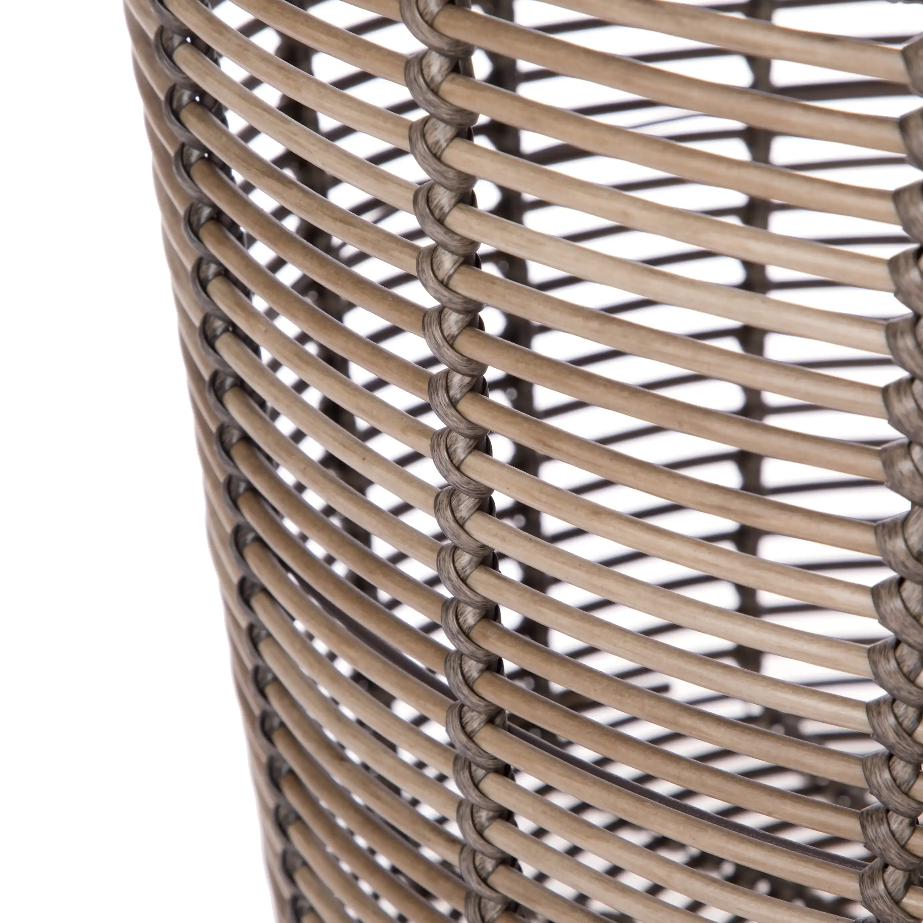 (عبوة من قطعتين) سلال تخزين مستديرة كبيرة جدًا مع مقابض، صندوق منظم من الأعشاب البحرية المنسوجة للمنزل والخزانة.