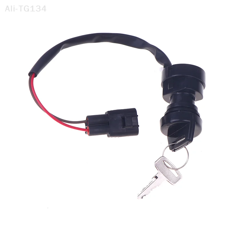 09-16 Raptor 700 YFM700R YFM 700R 2 Pinos Motocicleta ATV Conjunto de interruptor de chave de ignição Interruptor de ignição com chaves para veículos off-road