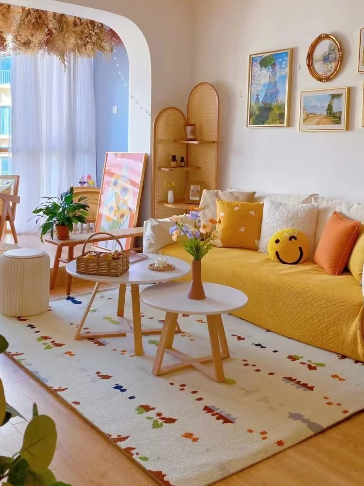 Morocco Carpets for Living Room Home Soft Kid Play Mat Fluffy Large Sofa Table Area Rugs Bedroom Decoration Nordic Study Mat