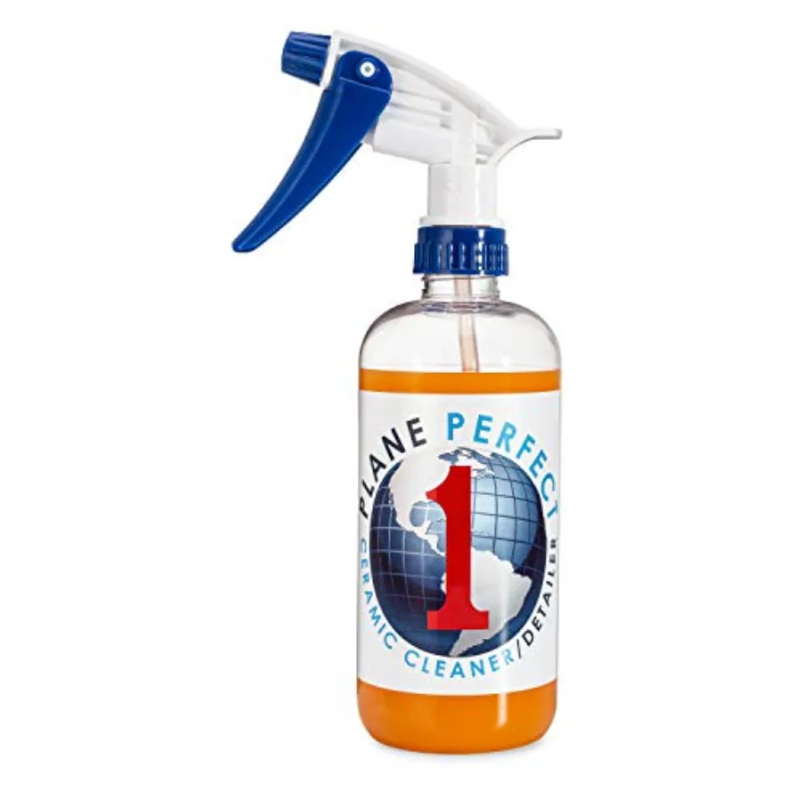 Aviation Grade SiO2 Ceramic Coating Spray 16oz High Gloss Quick Detailer for Airplanes Cars Motorcycle Boat RV Advanced Sio2 Hy