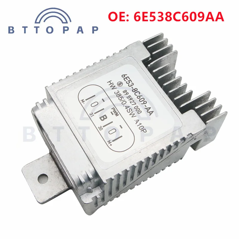 

6E53-8C609-AA high quality Radiator Cooling Fan Control Module Compatible For Ford 6E538C609AA