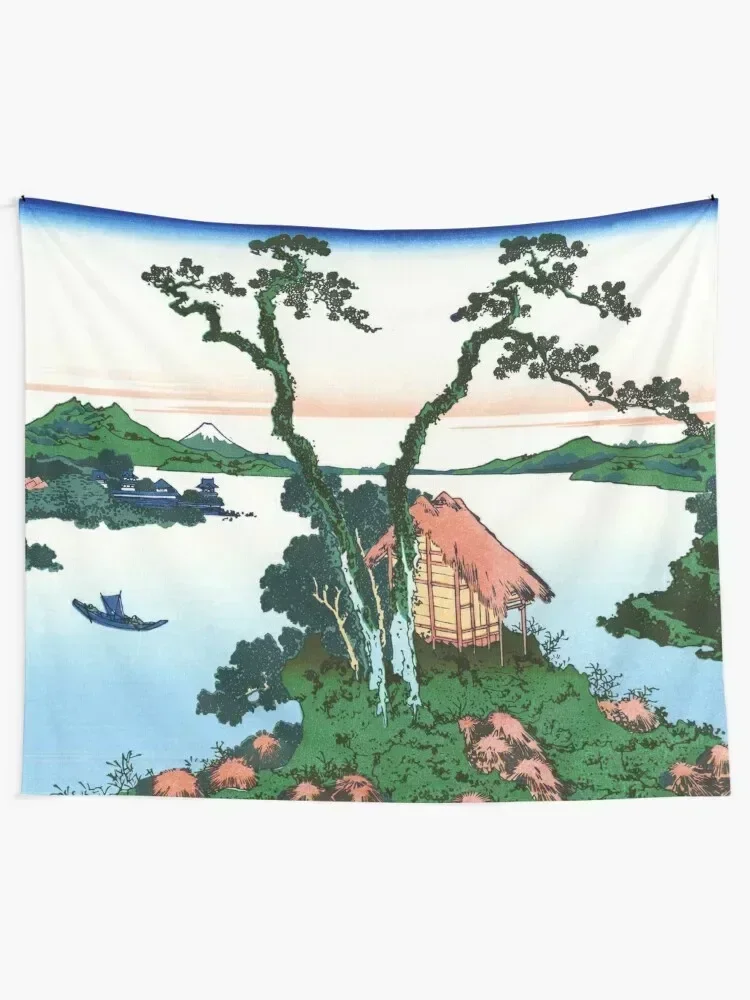 Lake Suwa in Shinano Province by Katsushika Hokusai Tapestry Room Decor Cute Home Decorations Tapestry