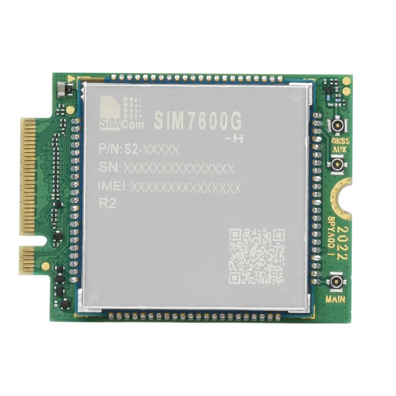 SIMCom SIM7600G-H-M.2 SIMCom Original 4G persévérance Cat-4 Tech Couverture Globale Connecteur GNSS M.2