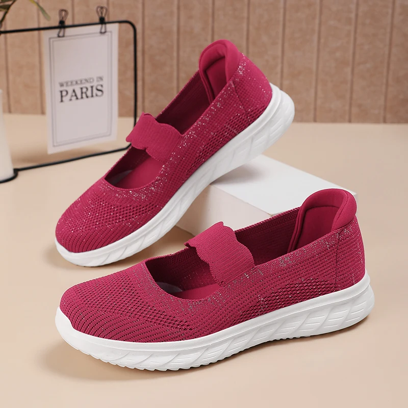 أحذية مشي كاجوال أنيقة مع أحذية رياضية نسائية عصرية على الطراز الباريسي، أحذية فاخرة مناسبة للارتداء اليومي