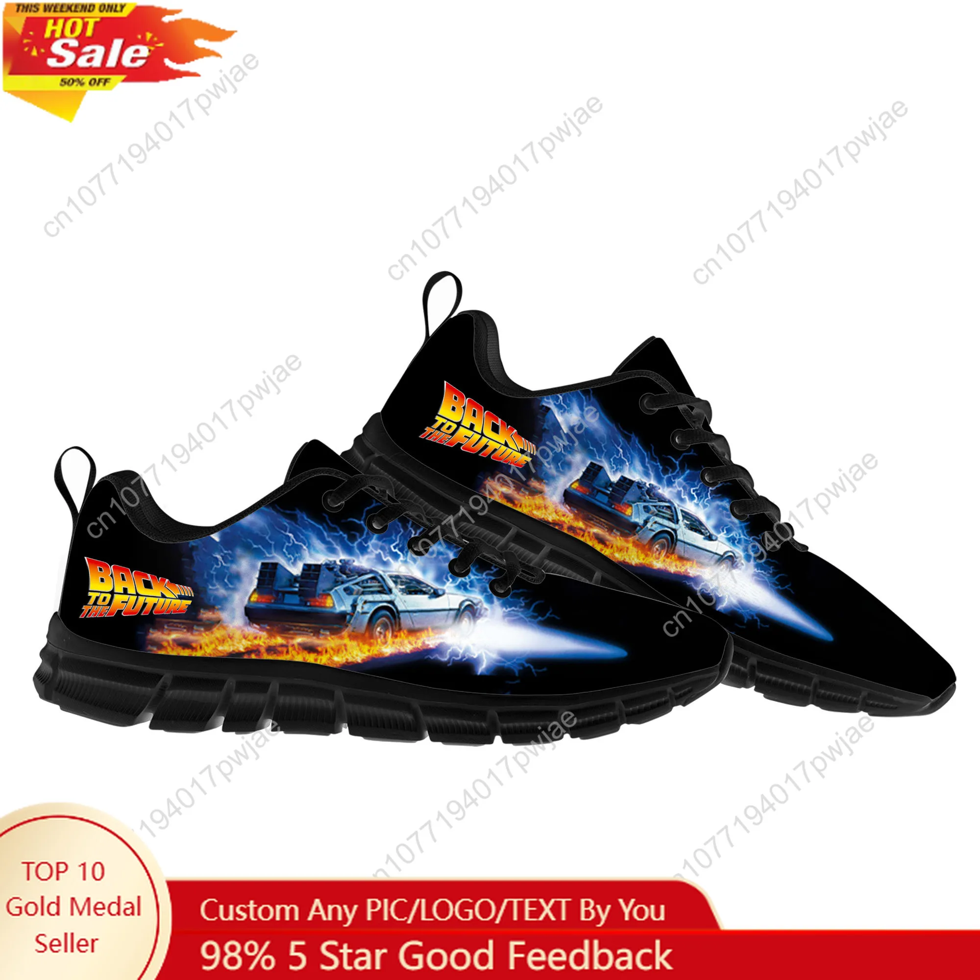 

Back to The Futures Science Fiction Movies Sports Shoes Mens Womens Casual Running Shoes