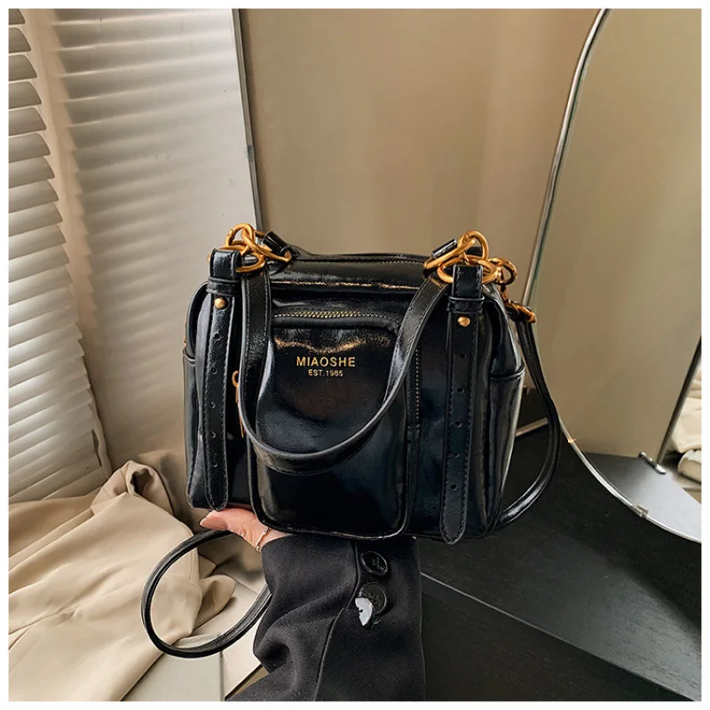 

Small Square Bag, 2025 New Style, Fashionable and Casual Single-shoulder Bag, Korean Version, Small Batch Trendy Crossbody Bag