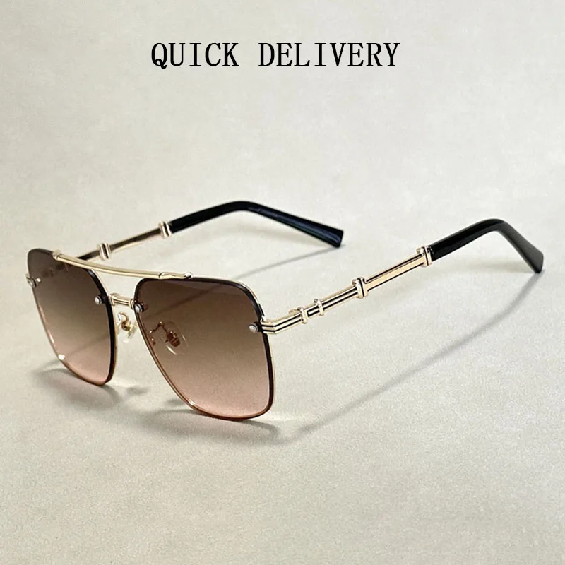 2024 Square Sunglasses For Men Vintage Fashion Glasses Retro Sunglasses Women Trendy Sun Summer Accessories Gafas De Sol Hombre