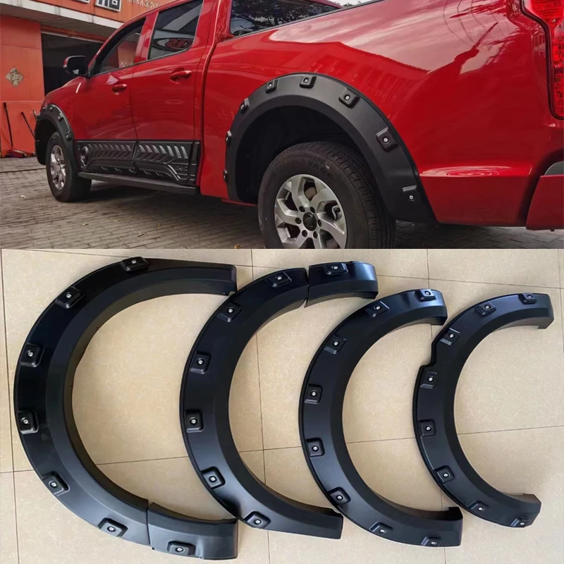 For Great Wall Cannon GWM Pao Poer Ute 4x4 2019-2022 Mud Flaps Splash Guards Cover Front Rear Wheel Mudguards Fender Flare