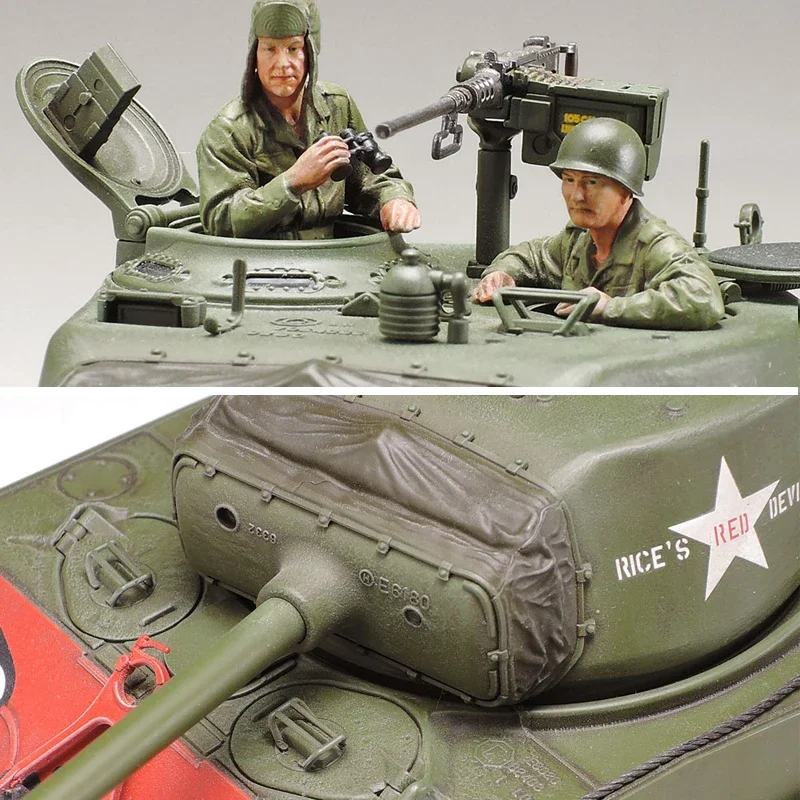 Tamiya montiert Modell Kit m4a3e8 Sherman Tank