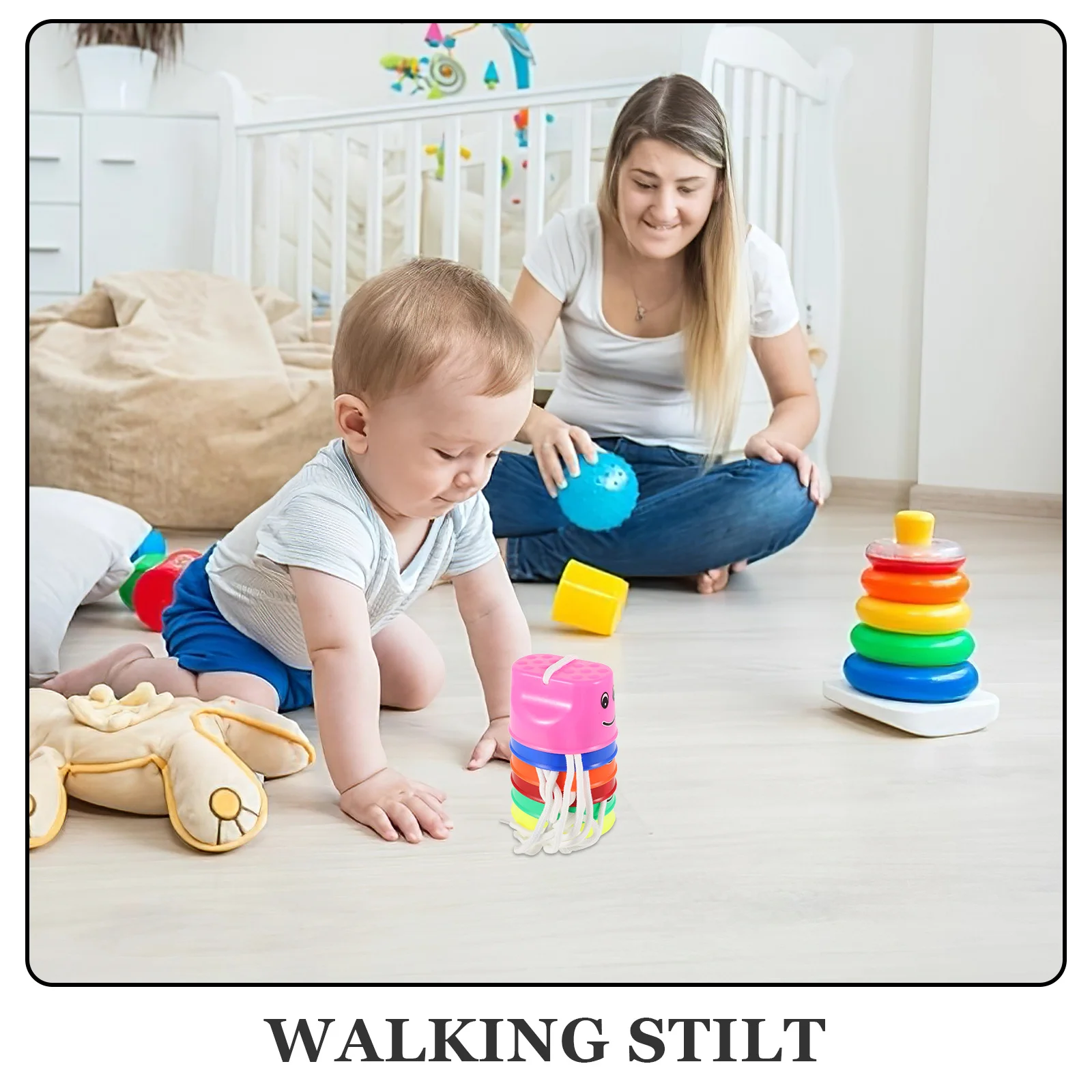 6-delig kinderen steltspeelgoed balancerende stelten voor kinderen dikker balans zintuiglijk