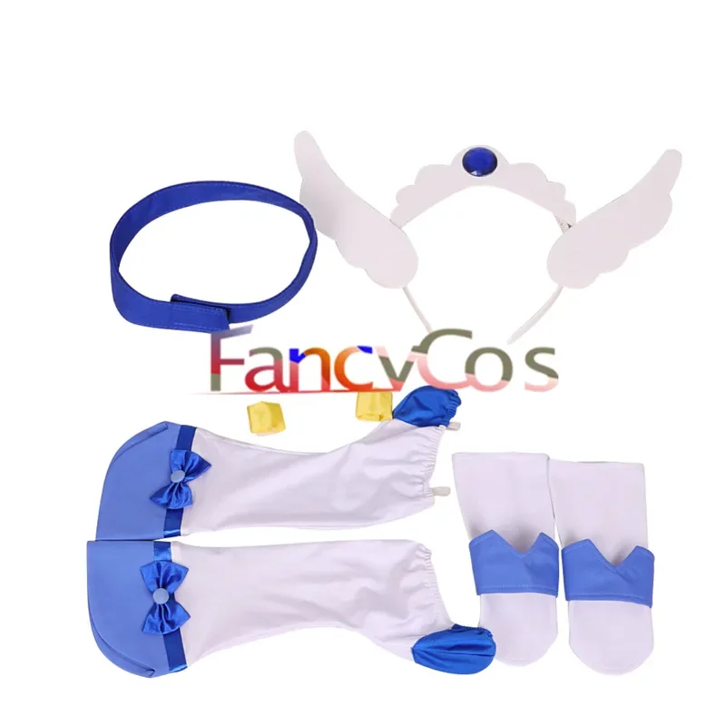 XT8Anime Force Aoki Reika بريق نسيم علاج فستان الجمال ابتسامة PreCure تأثيري حلي الكبار أزياء الهالوين f@XT6!