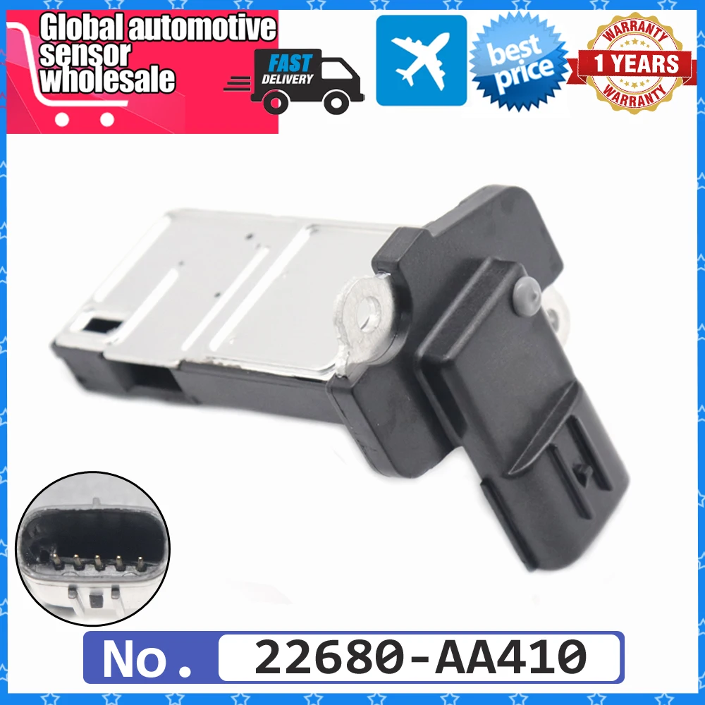 

NEW MAF MASS AIR FLOW METER SENSOR 22680-AA410 for Subaru Forester WRX 2.0L 2014 2015 22680AA410 AF10538 16420309