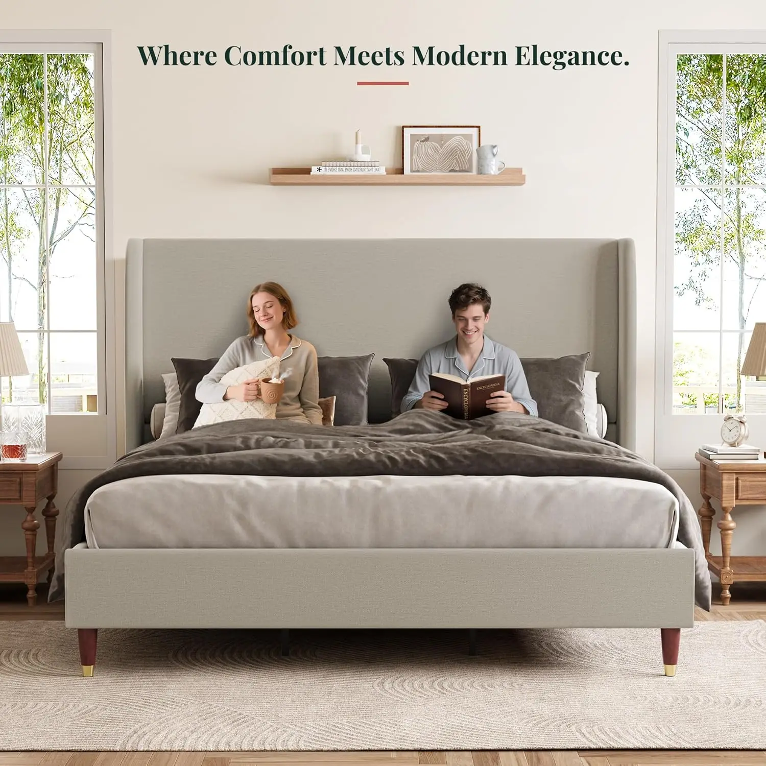 Thumbnail 4 - #18 Trending Wooden Bed Frames Right Now