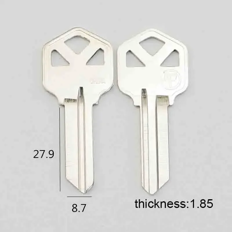 10개입 가정용 문 열쇠 KW1/SC1/SC4 키 블랭크 자물쇠 제조공 용품 블랭크 키