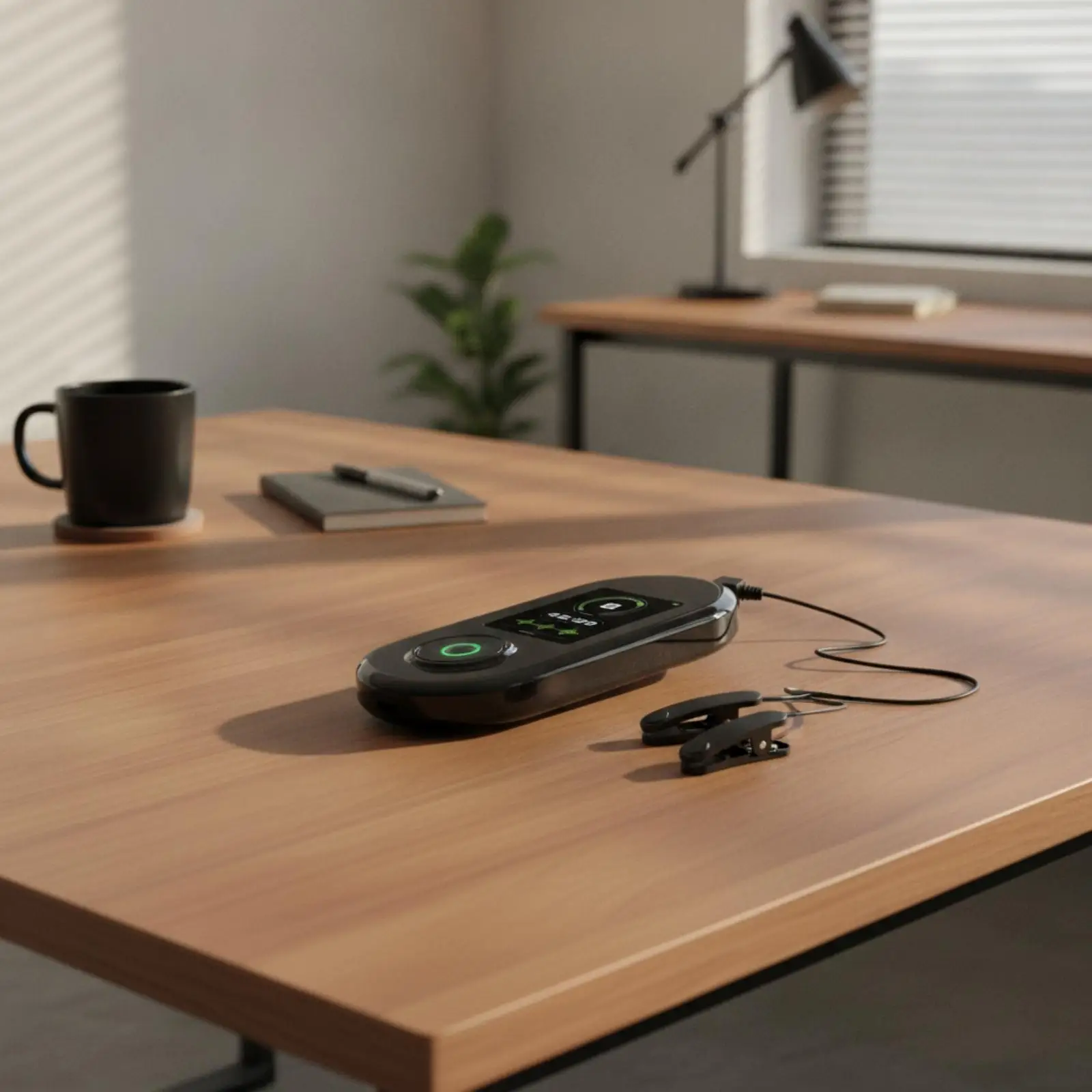 Sleep Auxiliary Device with Display Handheld Microcurrent Helper for Restful Nights at Home Workplace or Journeys