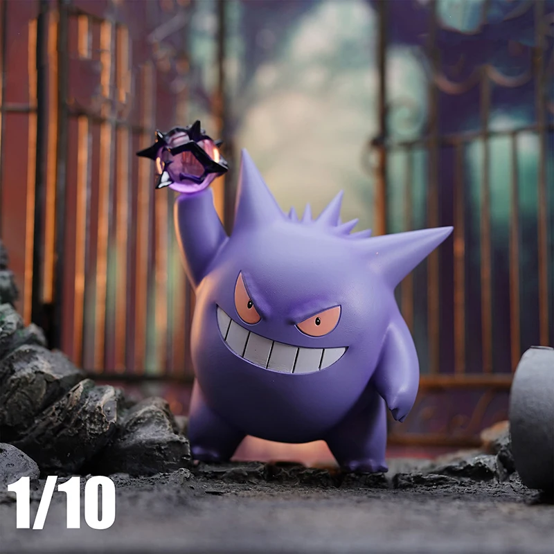 

Pokemon 1/10 GK large size Gengar Action Figure Model Toys Gift for Birthday Children