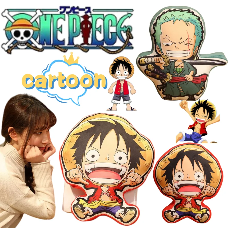

New creative One Piece doll, cartoon cute,high appearance value, stylish and exquisite personality, student nap pillow, toy gift