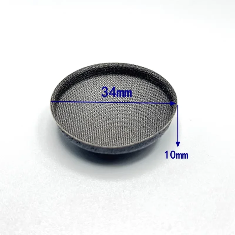 GHXAMP 34mm Speaker Cloth Cap Repair Accessories Dust Cap Oil Cloth for Bowers & Wilkins Harman 2PCS