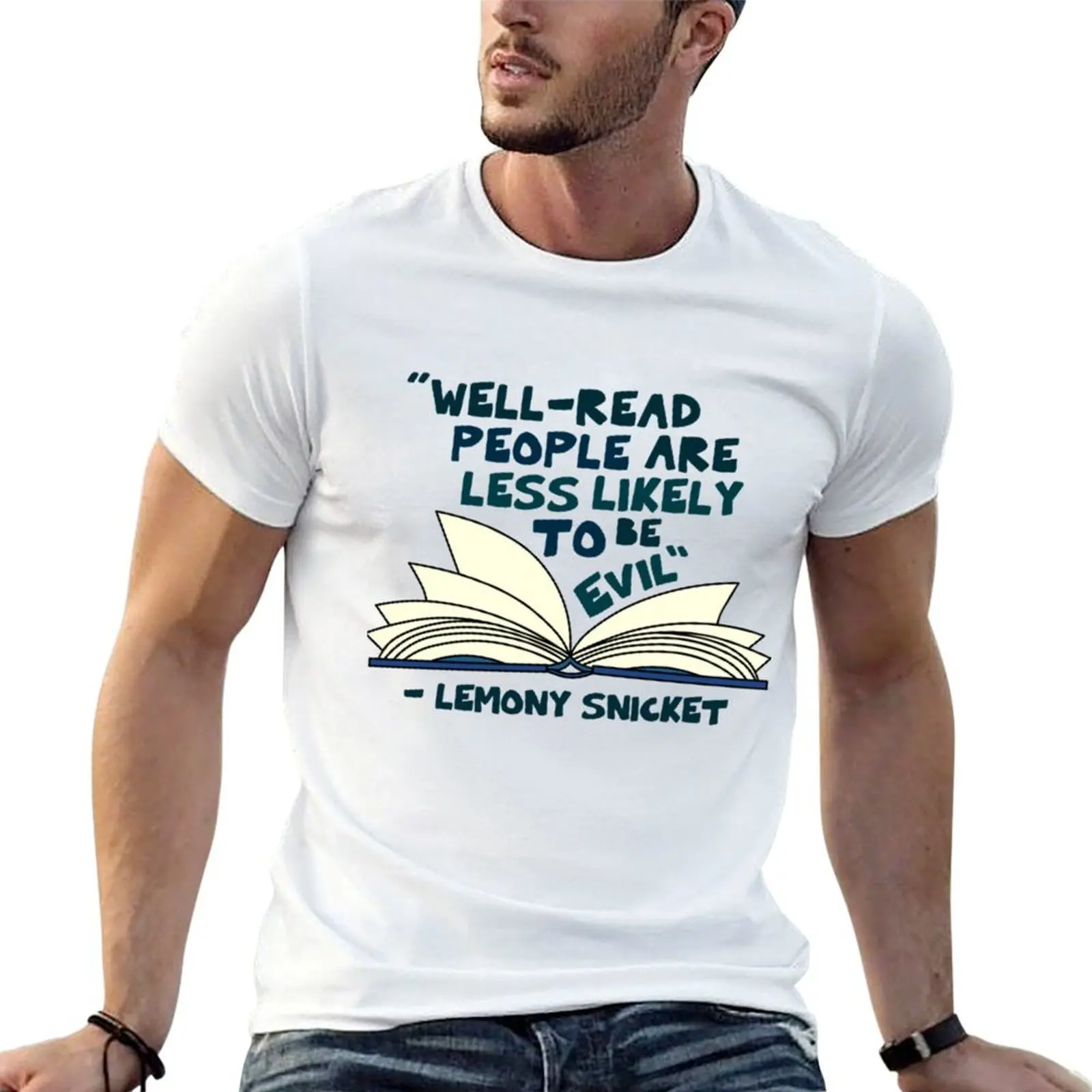 

A Series of Unfortunate Events - Lemony Snicket T-Shirt man t shirt luxury man tshirt man t shirts cotton T-shirt