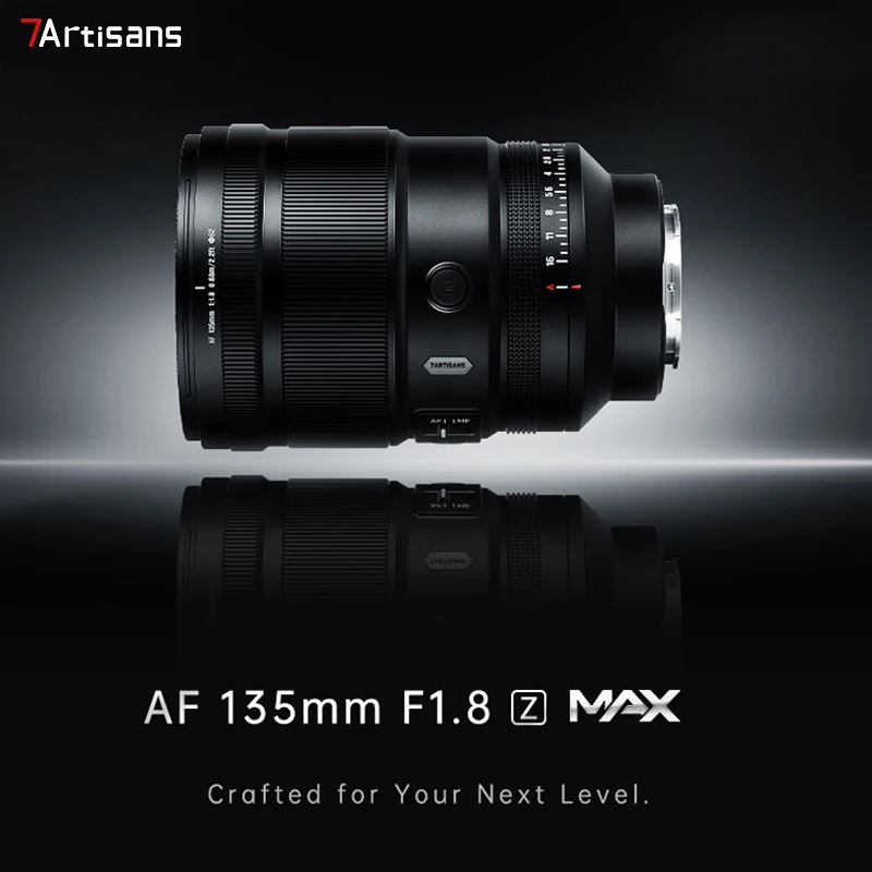7Artisans AF 135mm F1.8 Auto Focus Full Frame Camera Lens for Sony FE Nikon Z L-mount a7c2/a7m4