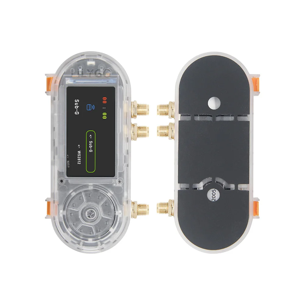 LILYGO® T-Embed ESP32-S3 CC1101 Low-Power Sub-1 GHz RF Transceiver PN532 NFC RFID I2C Module LCD-kaart Ingebouwde batterij 1300mAh