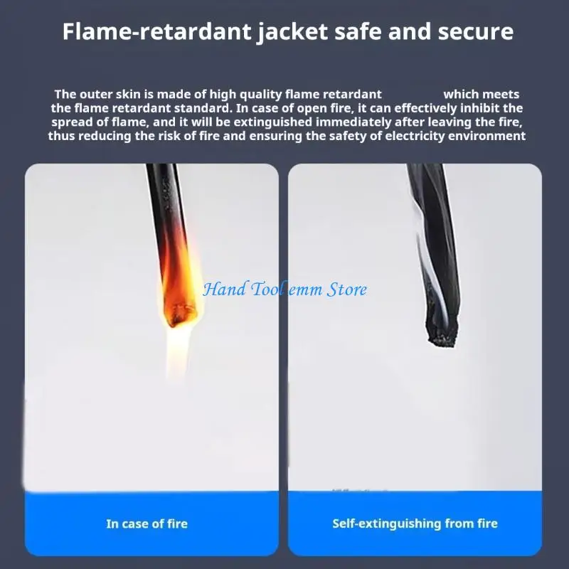 

H37F 0.2M Power Terminal Wire 2Pin/3Pin Replacement Sheathed Wire Cable Installation