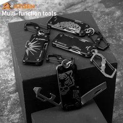 Folding Pocket Knife,Keychain Knife,army knife,gifts for father's day,Outdoor Survival, Scissors, Bottle Opener, Saw, All in One