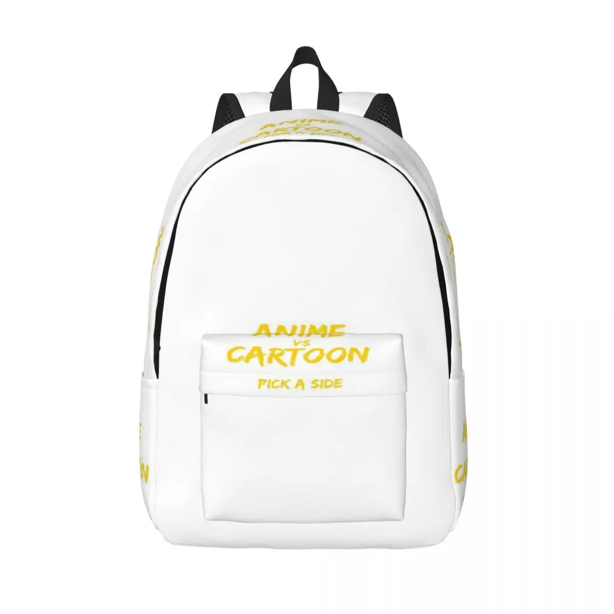 

Аниме против мультфильма Простой и стильный рюкзак Холщовый рюкзак Мужской рюкзак