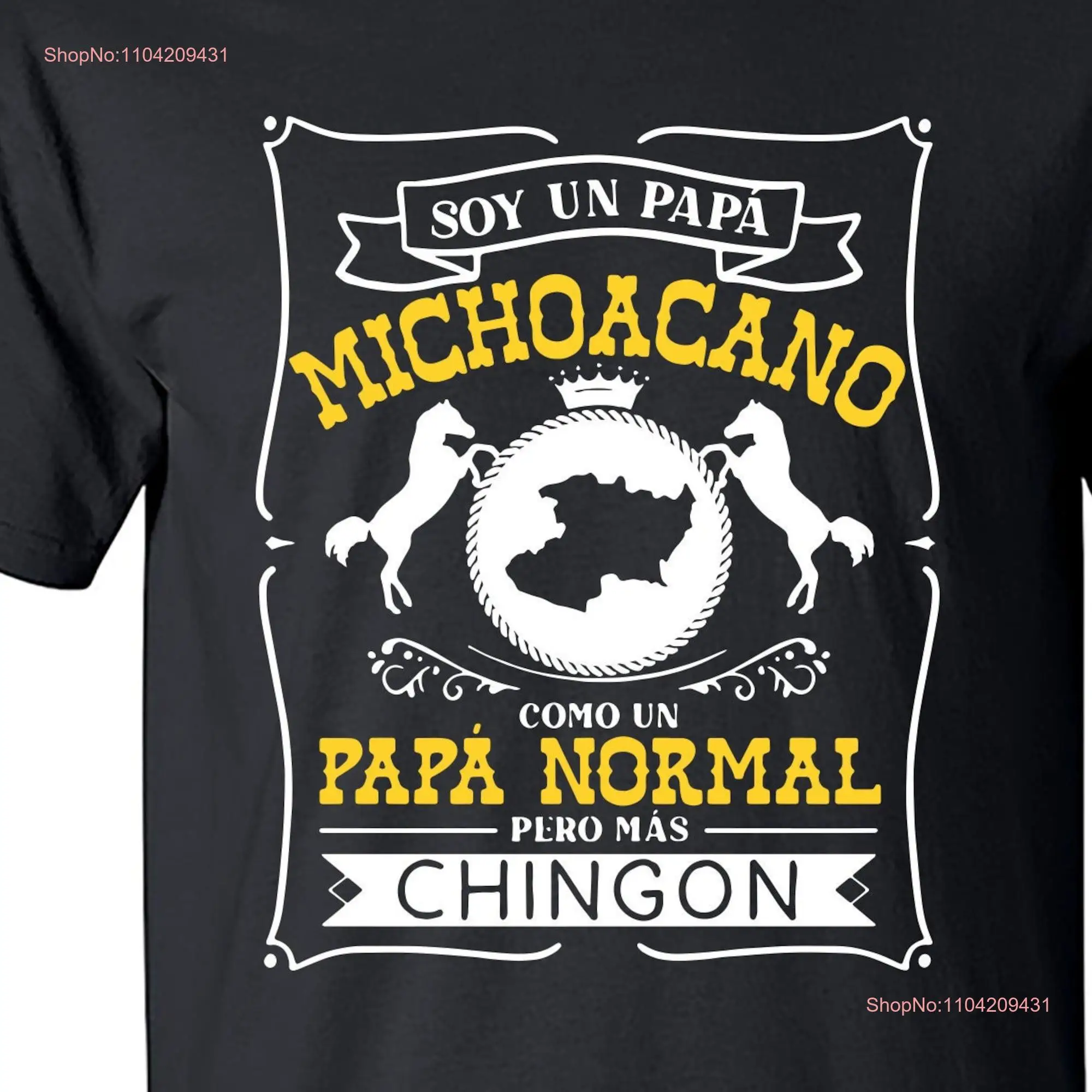 Soy Un Papa Michoacano Chingon normal Dad Funny T Shirt Old Man gift Fathers day Mexicano Mexican M2732