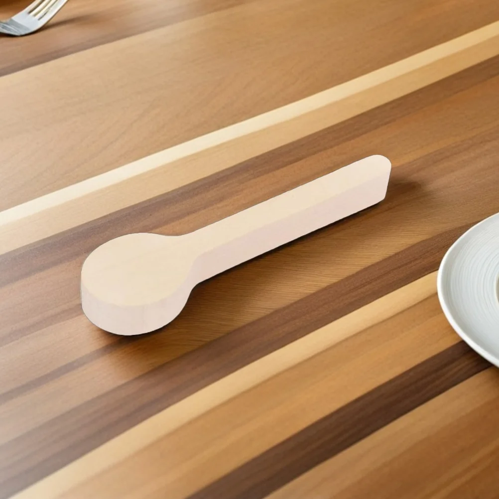 

3Pcs Unfinished Wooden Spoon Blanks Natural Wood Carving Craft DIY Kitchen Utensils Family Activities Gift Spoons Craft