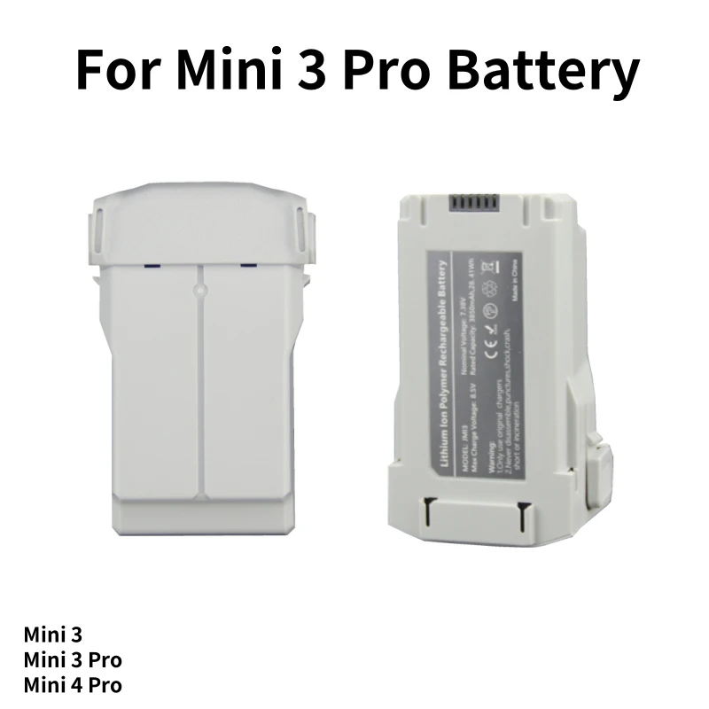 بطارية DJI Mini 3 بالإضافة إلى قدرة عالية 3850mah وقت الطيران 47 دقيقة متوافقة مع طائرات بدون طيار Mini 3/Mini 3 Pro/Mini 4 Pro
