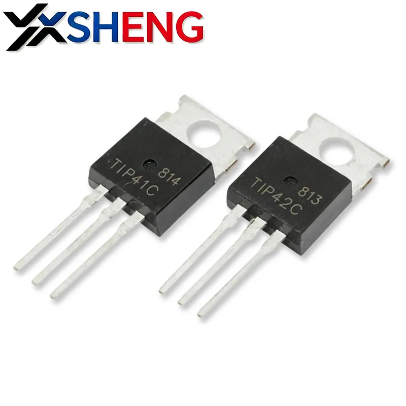 10PCS~20PCS TIP42C TIP41C TIP32C TIP31C TIP30C TIP29C TO-220 Silicon-controlled Darlington Transistor TIP29 TIP30 TIP31 TIP32